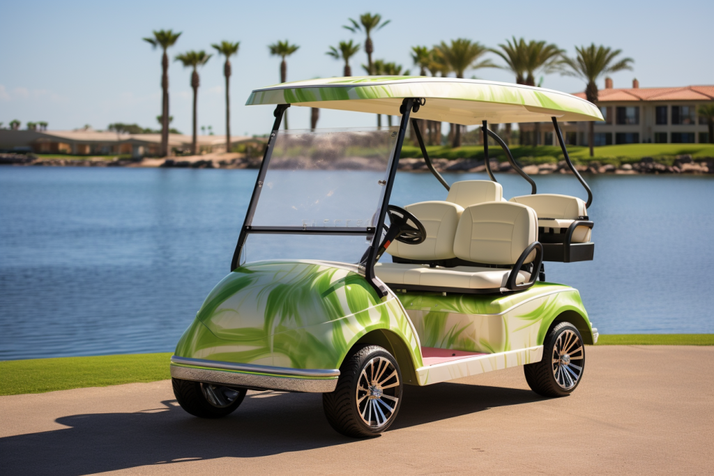 are golf carts electric
