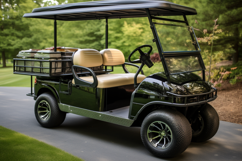 golf cart cargo rack
